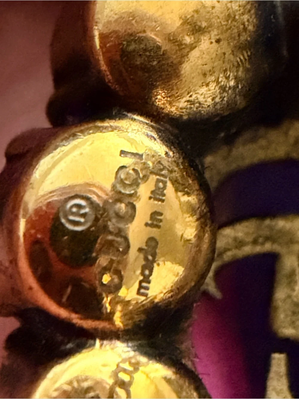 Gucci Rose Crystal Double G Cluster Ring - Picture 5 of 5